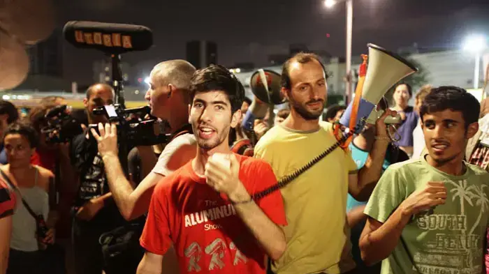 הפגנת הדיור בכיכר הבימה תל אביב, יולי 2011