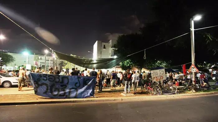 הפגנת הדיור בכיכר הבימה תל אביב, יולי 2011