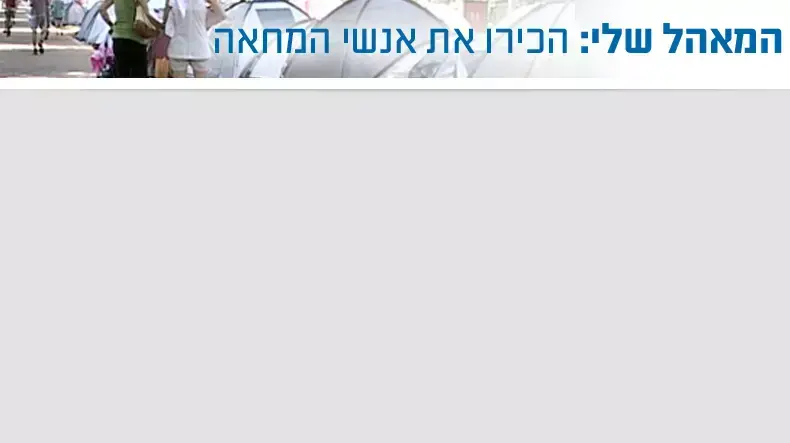 מחאת האוהלים