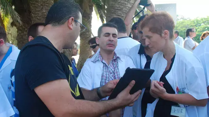 מחאת הרופאים בבית חולים ברזילי, יולי 2011