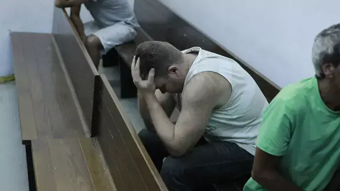גדי לומלסקי, האח שחשוד בצילום מטופלות בעירום, יולי 2011