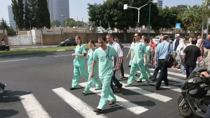 מחאת הרופאים בתל אביב, יולי 2011