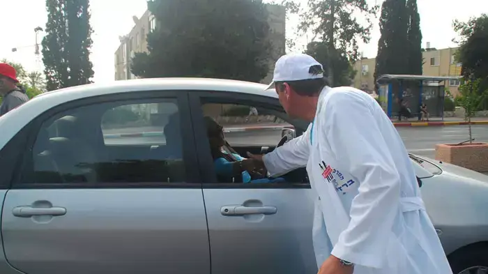רופאים חוסמים כבישים באשקלון, יולי 2011