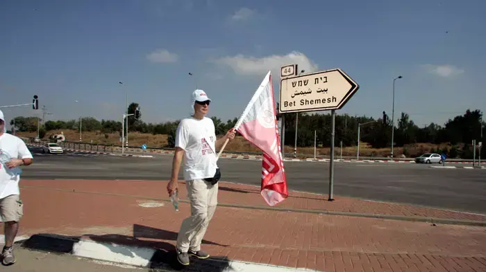 צעדת מחאת הרופאים ממשיכה , יומה השלישי, יולי 2011