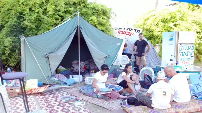 מאהל המחאה בעפולה, 27.7.2011