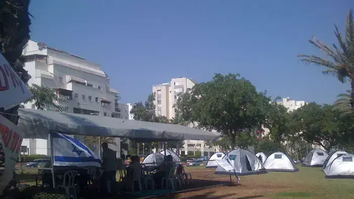 מאהל המחאה באשקלון, 27.7.2011
