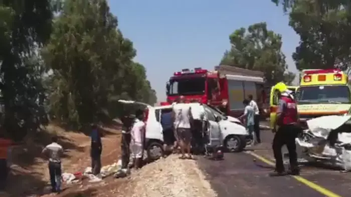 צילום תאונה ניר יפה צילום תאונה ניר יפה