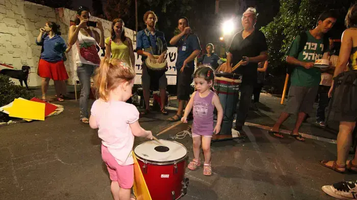 מחאת הדיור בחיפה, יולי 2011 מחאת הדיור בחיפה, יולי 2011