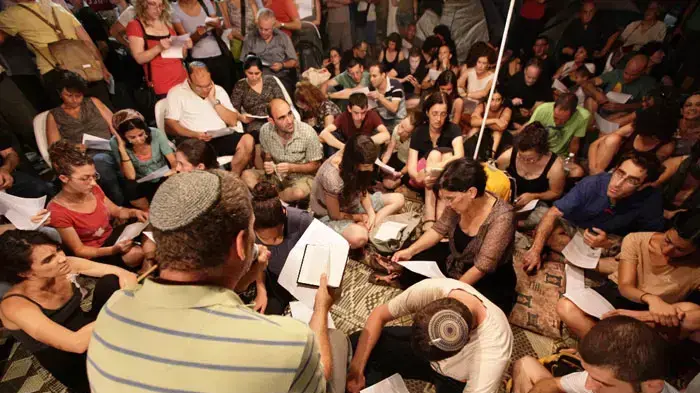 תשעה באב במאהל ברוטשילד תשעה באב במאהל ברוטשילד