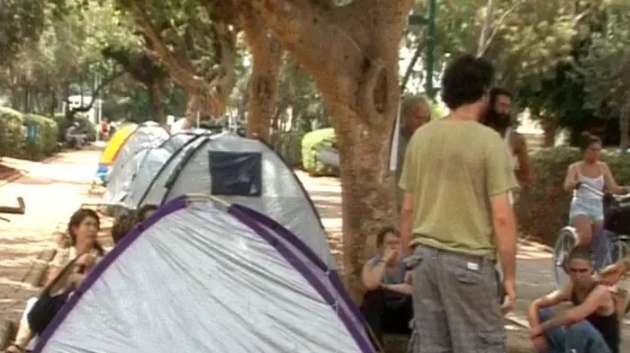 עיריית ת"א פינתה אוהלים בבן גוריון ונורדאו 