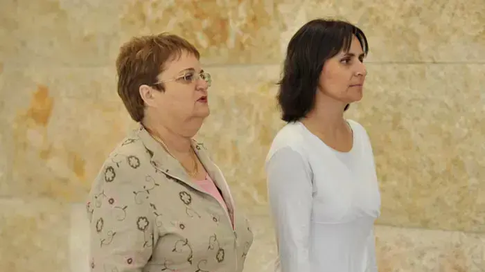 גילה קצב, רעייתו של נשיא המדינה לשעבר משה קצב בבית המשפט העליון בירושלים, אוגוסט 2011 גילה קצב, רעייתו של נשיא המדינה לשעבר משה קצב בבית המשפט העליון בירושלים, אוגוסט 2011