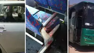 פיגוע ירי על אוטובוס בדרך לאילת פיגוע ירי על אוטובוס בדרך לאילת