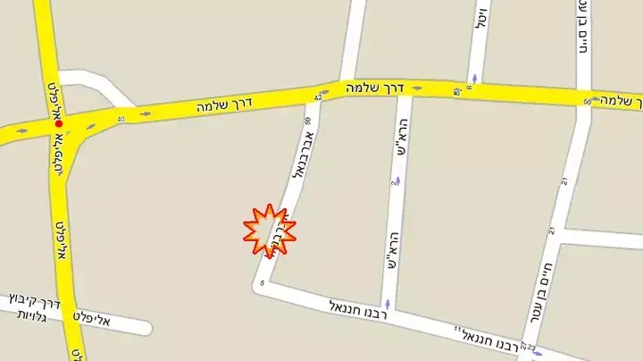 מפת פיגוע דריסה דקירה מפת פיגוע דריסה דקירה