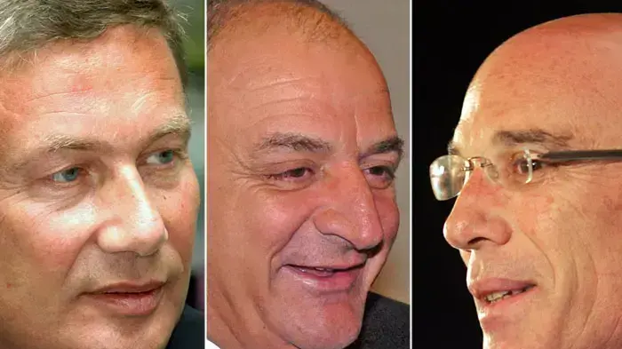 יצחק תשובה, נוחי דנקנר ואילן בן דוב יצחק תשובה, נוחי דנקנר ואילן בן דוב