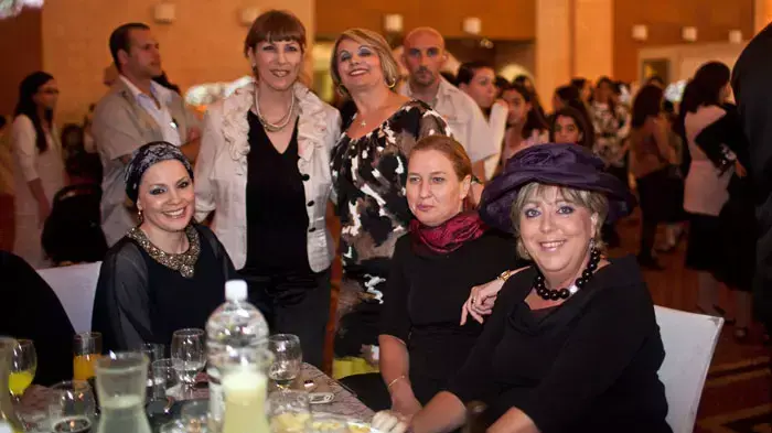 ציפי לבני ולימור לבנת בחתונת ביתו של אלי ישי בבנייני האומה, ירושלים, אוגוסט 2011 ציפי לבני ולימור לבנת בחתונת ביתו של אלי ישי בבנייני האומה, ירושלים, אוגוסט 2011