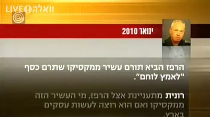 בועז הרפז מתראיין לאיילה חסון בערוץ הראשון בועז הרפז מתראיין לאיילה חסון בערוץ הראשון