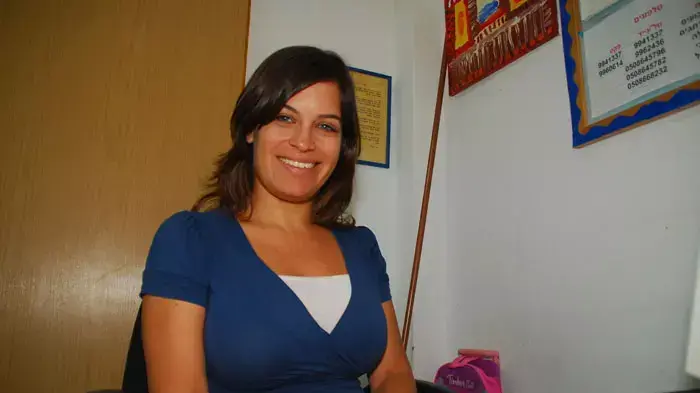 הילה חורש, עובדת סוציאלית ביישוב מבועים במועצה האזורית מרחבים