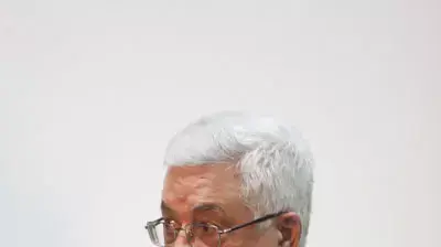אבו מאזן בפגישה עם עיתונאים ישראלים, רמאללה, ספטמבר 2011