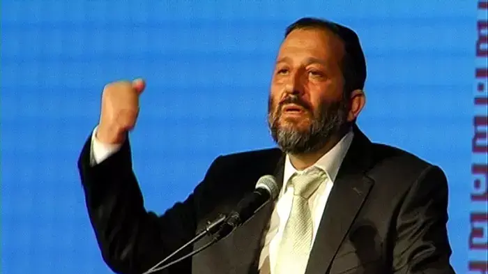 אריה דרעי קורא להקמת ממשלת אחדות לאומית