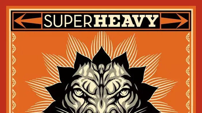 עטיפת האלבום " Super heavy" עטיפת האלבום " Super heavy"