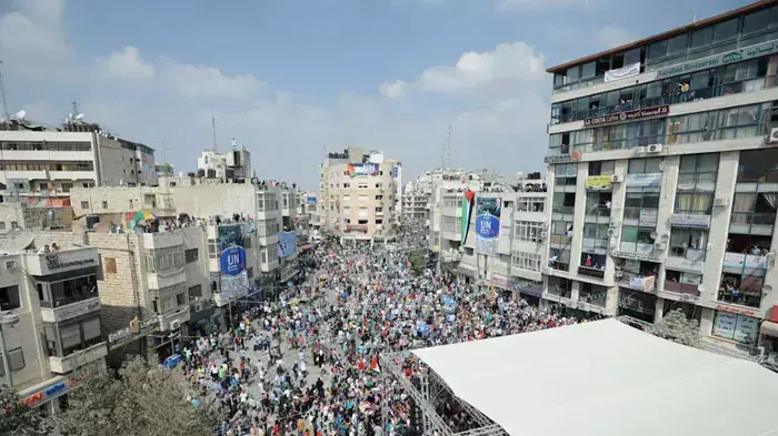 עצרת ברמאללה , ספטמבר 2011