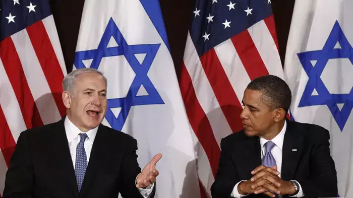 ראש הממשלה בנימין נתניהו במסיבת עיתונאים עם נשיא ארה"ב ברק אובמה, ניו יורק, 21 בספטמבר 2011 ראש הממשלה בנימין נתניהו במסיבת עיתונאים עם נשיא ארה"ב ברק אובמה, ניו יורק, 21 בספטמבר 2011