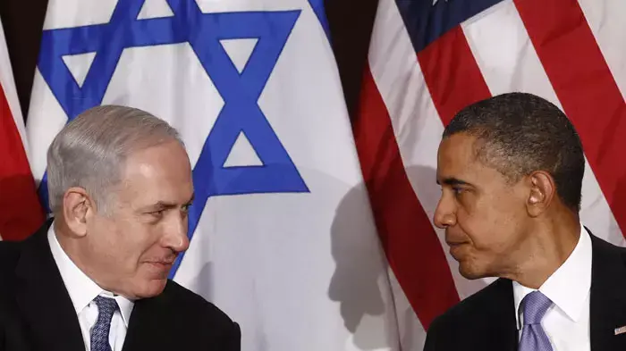 ראש הממשלה בנימין נתניהו במסיבת עיתונאים עם נשיא ארה"ב ברק אובמה, ניו יורק, 21 בספטמבר 2011 ראש הממשלה בנימין נתניהו במסיבת עיתונאים עם נשיא ארה"ב ברק אובמה, ניו יורק, 21 בספטמבר 2011