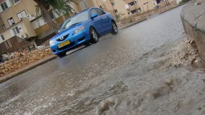 גשם בצפון הארץ גשם בצפון הארץ