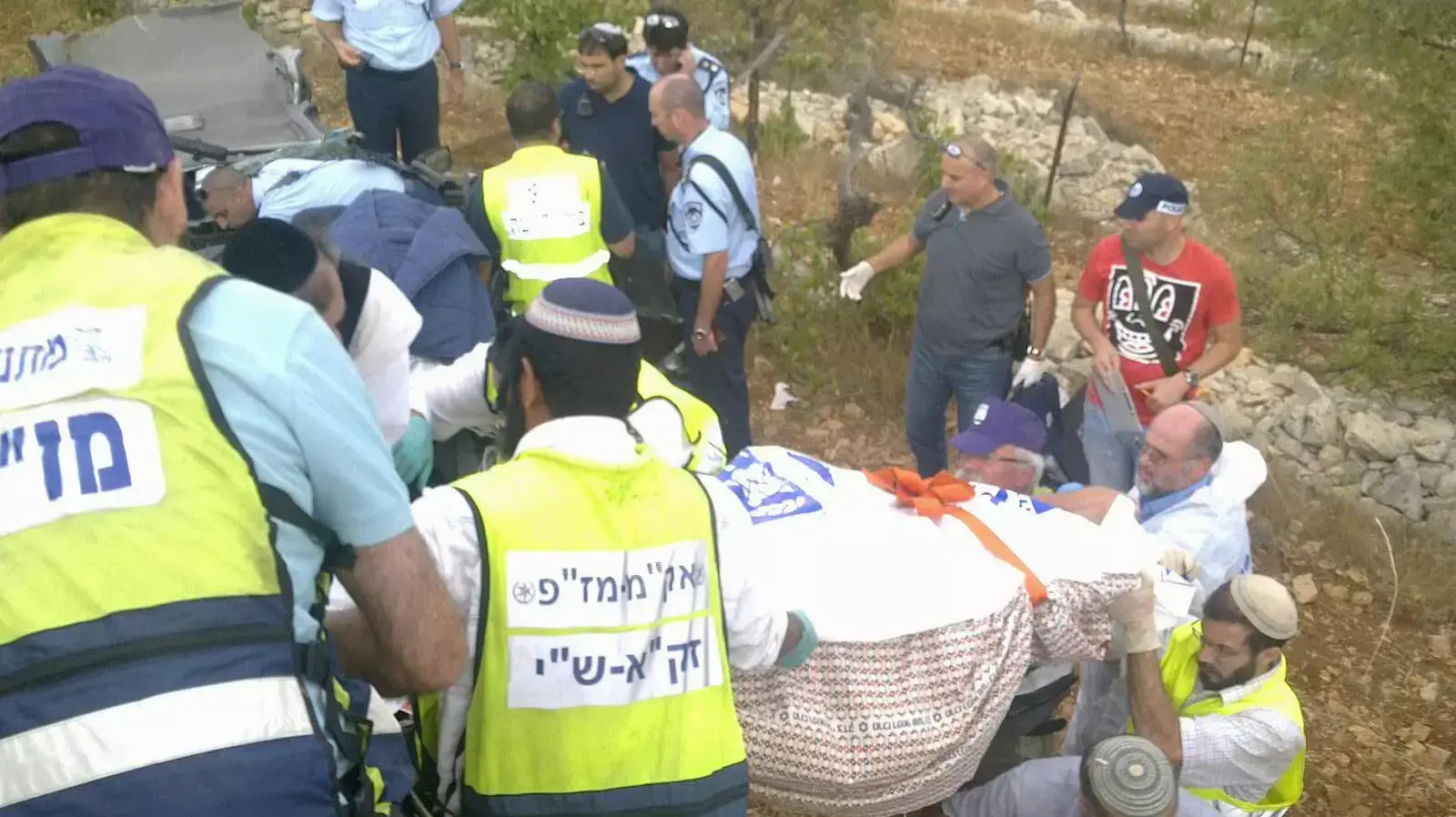 אב ותינוק נהרגו בתאונה מצפון לחברון אב ותינוק נהרגו בתאונה מצפון לחברון