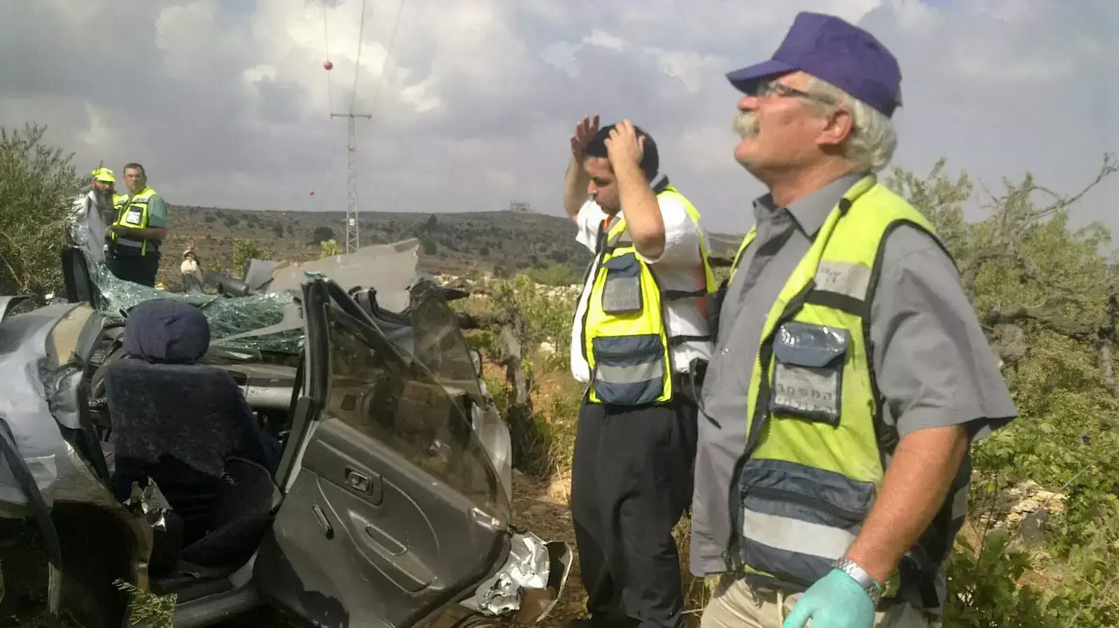 אב ותינוק נהרגו בתאונה מצפון לחברון אב ותינוק נהרגו בתאונה מצפון לחברון
