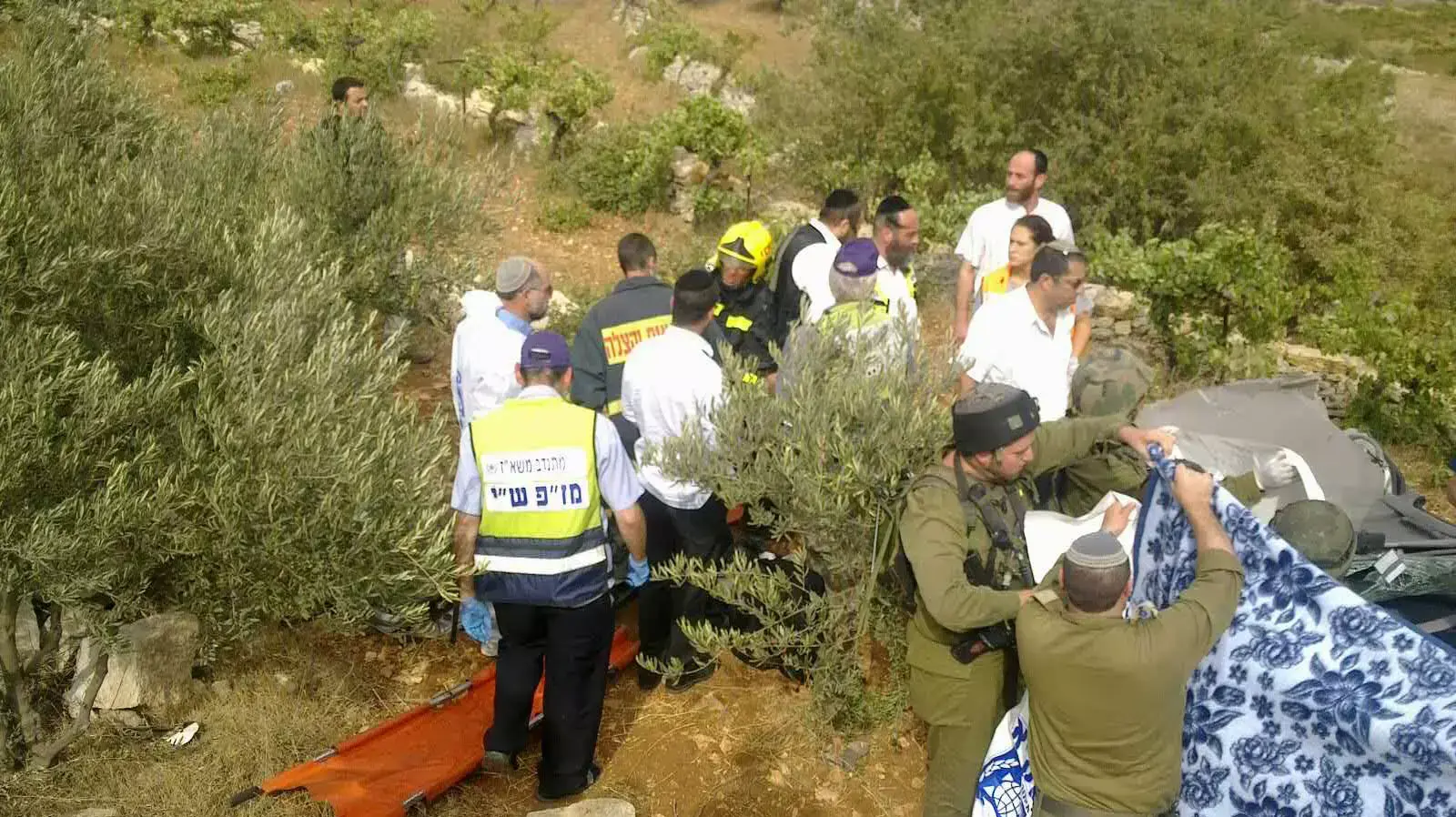 אב ותינוק נהרגו בתאונה מצפון לחברון אב ותינוק נהרגו בתאונה מצפון לחברון