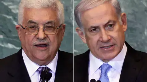 בנימין נתניהו, מחמוד עבאס