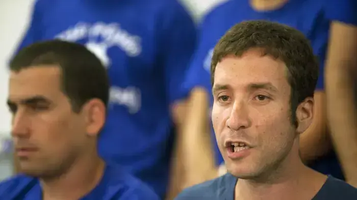 מסיבת עיתונאים של ועדת הסטודנטים בהמשך להגשת הדוח של ועדת טרכטנברג, ספטמבר 2011