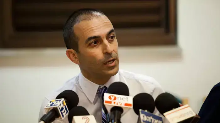מסיבת עיתונאים של הרופאים המתמחים לפני התפטרותם במכון גרטנר תל השומר, ספטמבר 2011 מסיבת עיתונאים של הרופאים המתמחים לפני התפטרותם במכון גרטנר תל השומר, ספטמבר 2011