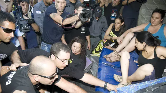 פינוי מאהל רוטשילד, אוקטובר 2011 פינוי מאהל רוטשילד, אוקטובר 2011