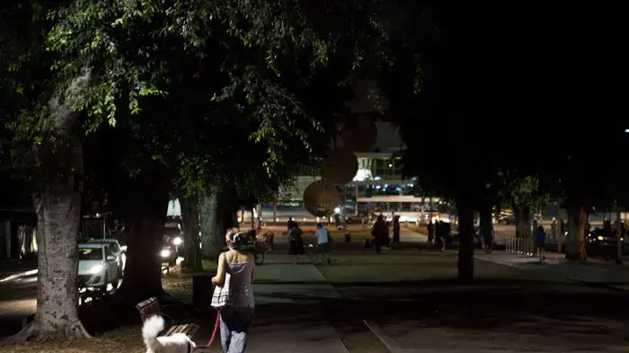 שדרת רוטשילד ריקה אחרי פינוי האוהלים בצהריים, ספטמבר 2011 שדרת רוטשילד ריקה אחרי פינוי האוהלים בצהריים, ספטמבר 2011