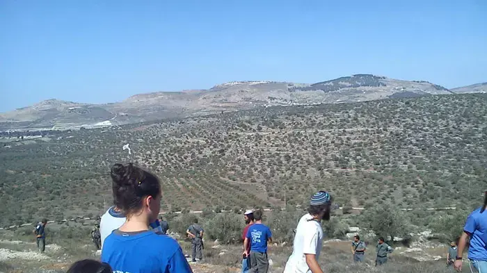 הפגנה בהתנחלות איתמר היו, אוקטובר 2011
