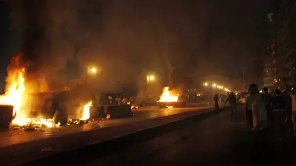 עימותים אלימים במצרים בין מפגינים נוצרים קופטים לבין כוחות הביטחון בקהיר