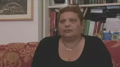 מזל חוטה, אחות של אילן סעדון צופה בשחרור המחבלים
