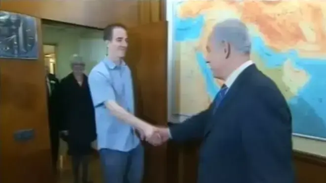 וידאו לדסק -  אילן גרפל שוחרר ממצרים ונחת בישראל