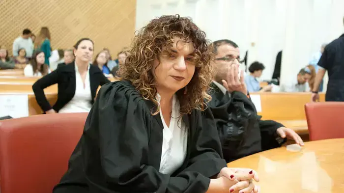 רונית עמיאל, הפרקליטה במשפטו של משה קצב בערעור בבית המשפט העליון, נובמבר 2011