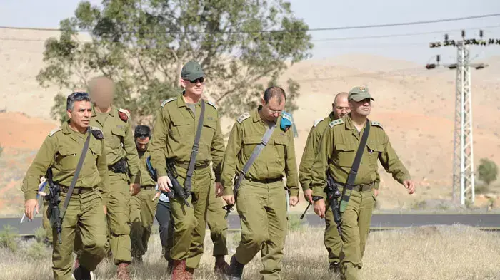 הרמטכ"ל בני גנץ בתרגול פתע בחטמ"ר הבקעה