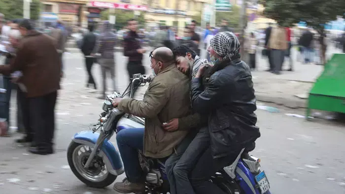 הפגנות נגד המועצה הצבאית העליונה בכיכר א-תחריר, קהיר, מדוכאות על ידי כוחות הביטחון, 20-21 בנובמבר 2011