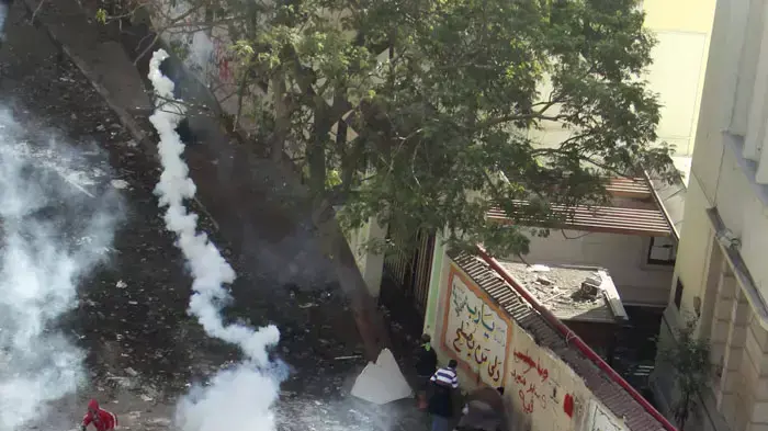 הפגנות נגד המועצה הצבאית העליונה בכיכר א-תחריר, קהיר, מדוכאות על ידי כוחות הביטחון, 20-21 בנובמבר 2011