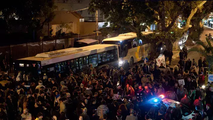 הפגנה למען חופש הביטוי בעקבות חוק לשון הרע, נובמבר 2011