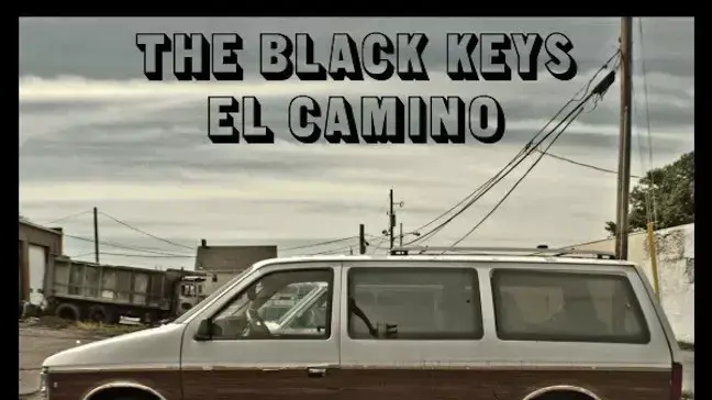 עטיפת האלבום "El Camino" של הבלאק קיז עטיפת האלבום "El Camino" של הבלאק קיז