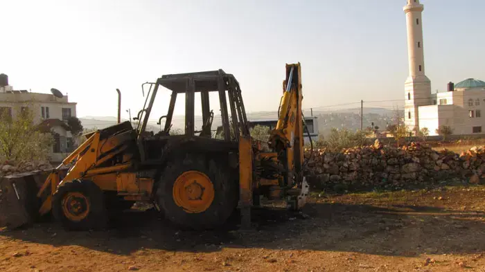 פעולת תג מחיר, שריפת מסגד בכפר ברוקין, דצמבר 2011