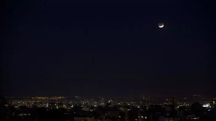 ליקוי ירח נראה בישראל ליקוי ירח נראה בישראל