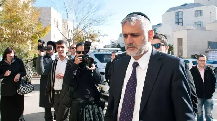 שגריר צרפת, כריסטוף ביגו, נפגש עם הרב עובדיה יוסף ואלי ישי, דצמבר 2011