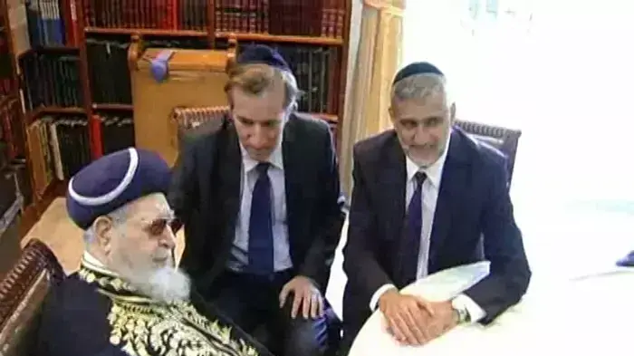 וידיאו לדסק - הרב עובדיה: מוכן לשחרור מתכנן ההתנקשות בחיי